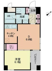 コートプラザ調布の物件間取画像